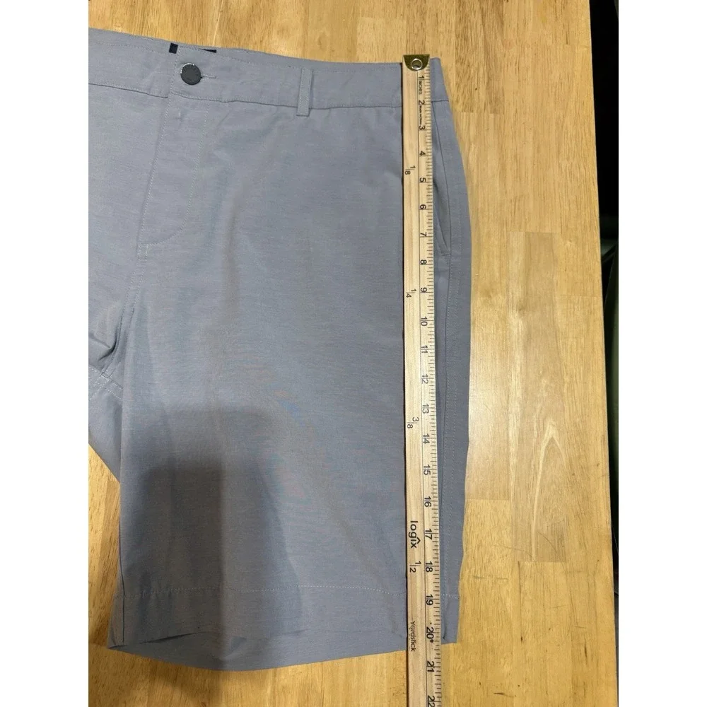 Faherty Men's All Day Shorts Gray Stretch Performance Golf Casual Size 38